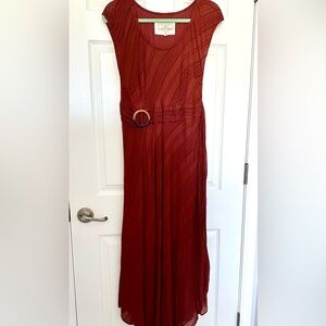 COPY - Anthropologie Moulinette Soeurs Cinnibar textured maxi